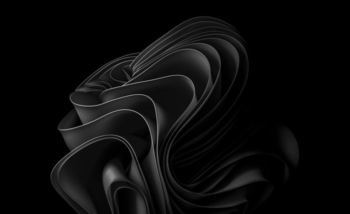 black wallpaper