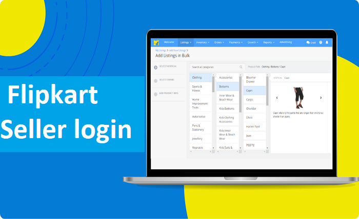 flipkart seller login