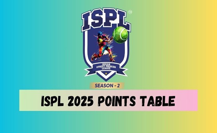 ispl points table 2025